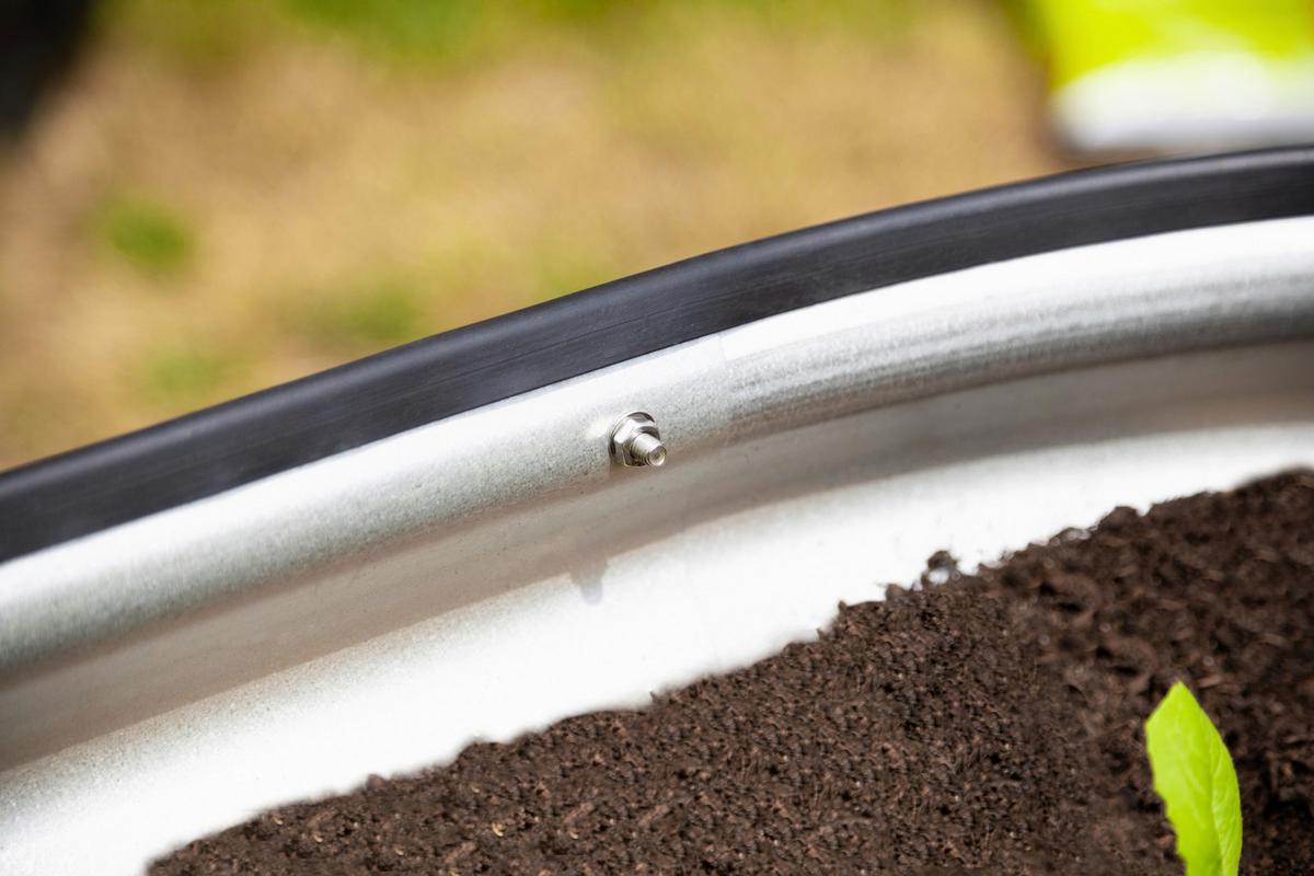 Hochbeet Metall Hochbeet Oval 160 Cm - Silberfarben, Basics, Metall (160/82/80cm)