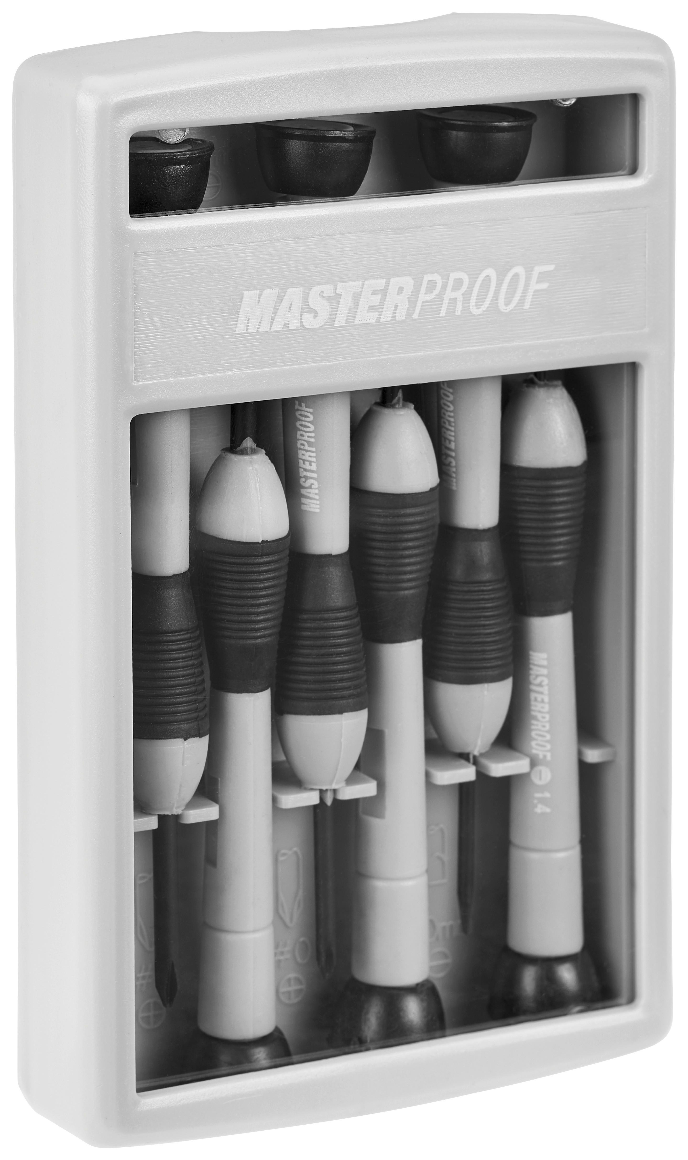 Schraubendreherset Uhrmacher 6-Tlg. In Kasette