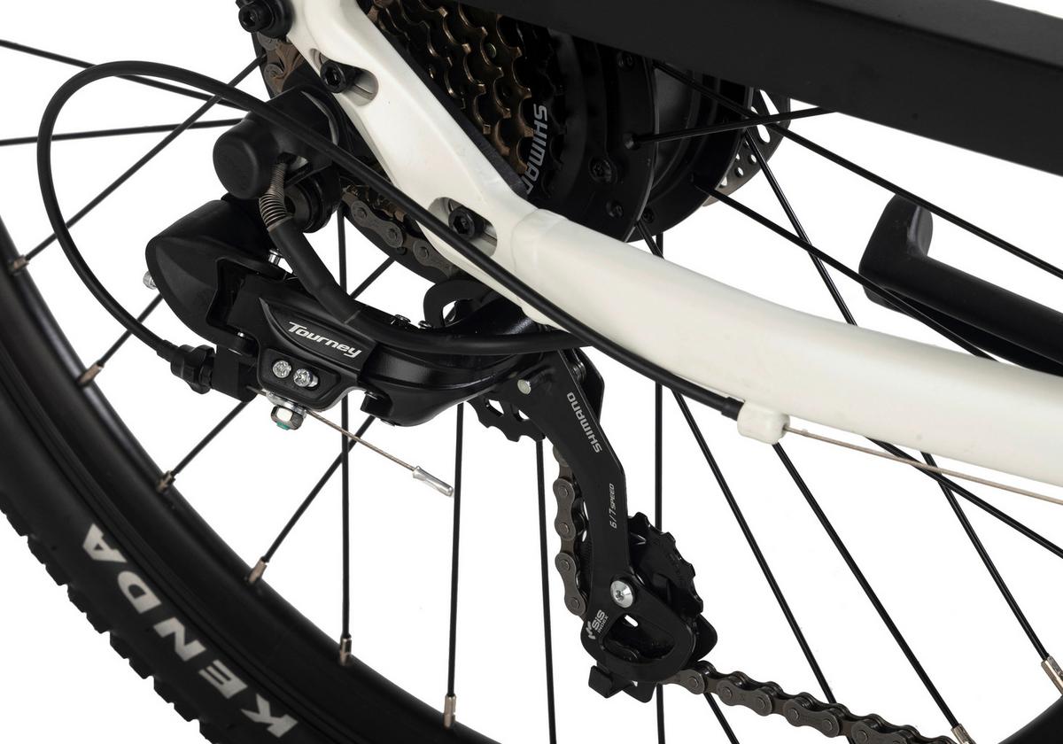 Elektrofahrrad Vogue Weiss - Weiß, Basics, Metall (180/70/100cm)