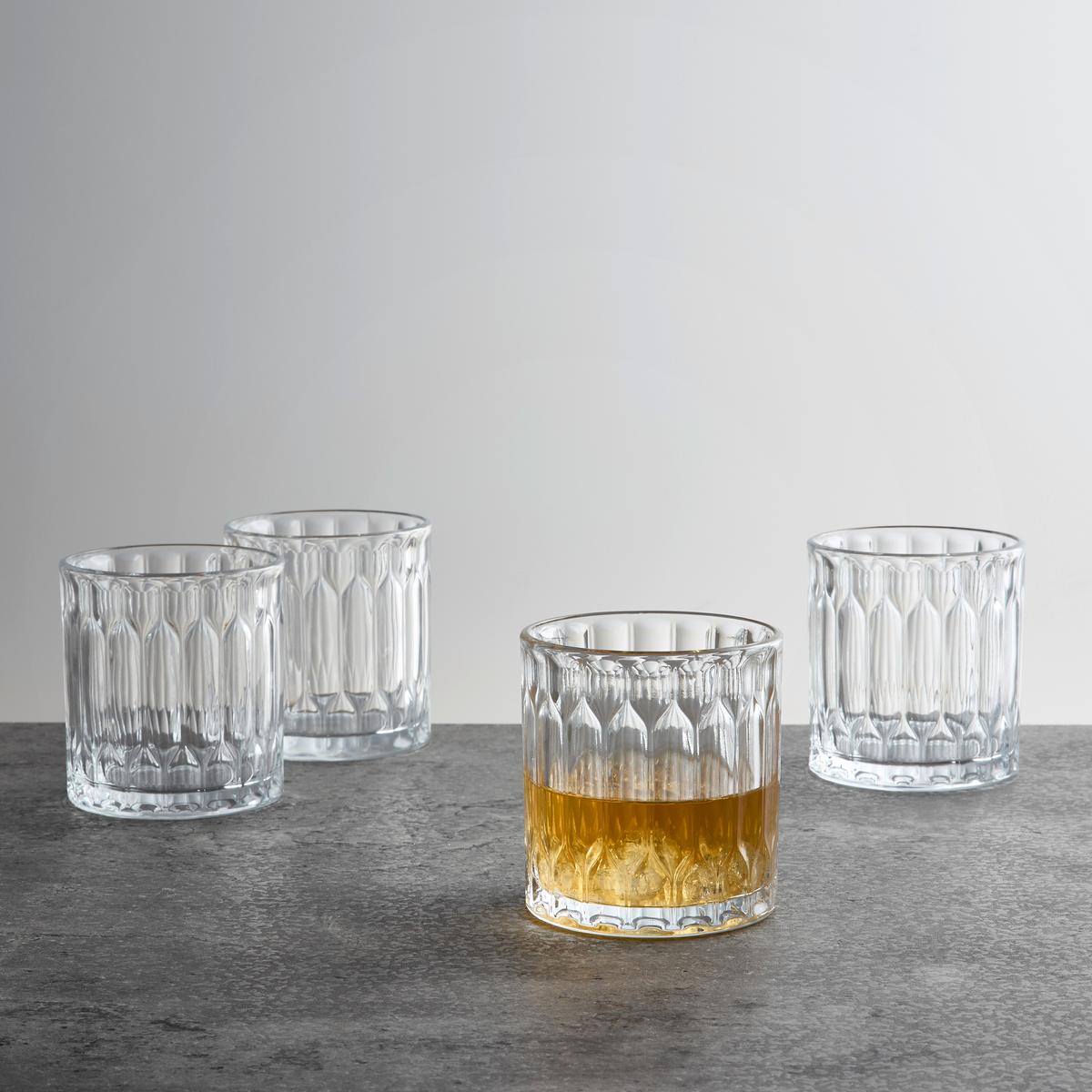 Sklenice na whisky SKYE - 4 PCS - čiré, Konvenční, sklo - Mömax