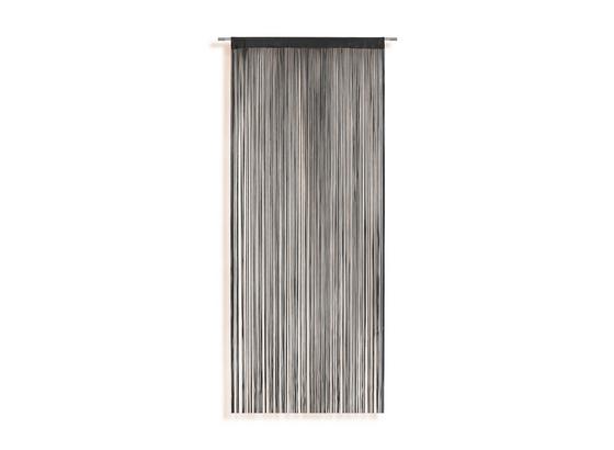 Zsinórfüggöny Marietta - fekete, konvencionális, textil (90/245cm) - OMBRA Zsinórfüggöny Marietta - fekete, konvencionális, textil (90/245cm) - OMBRA
