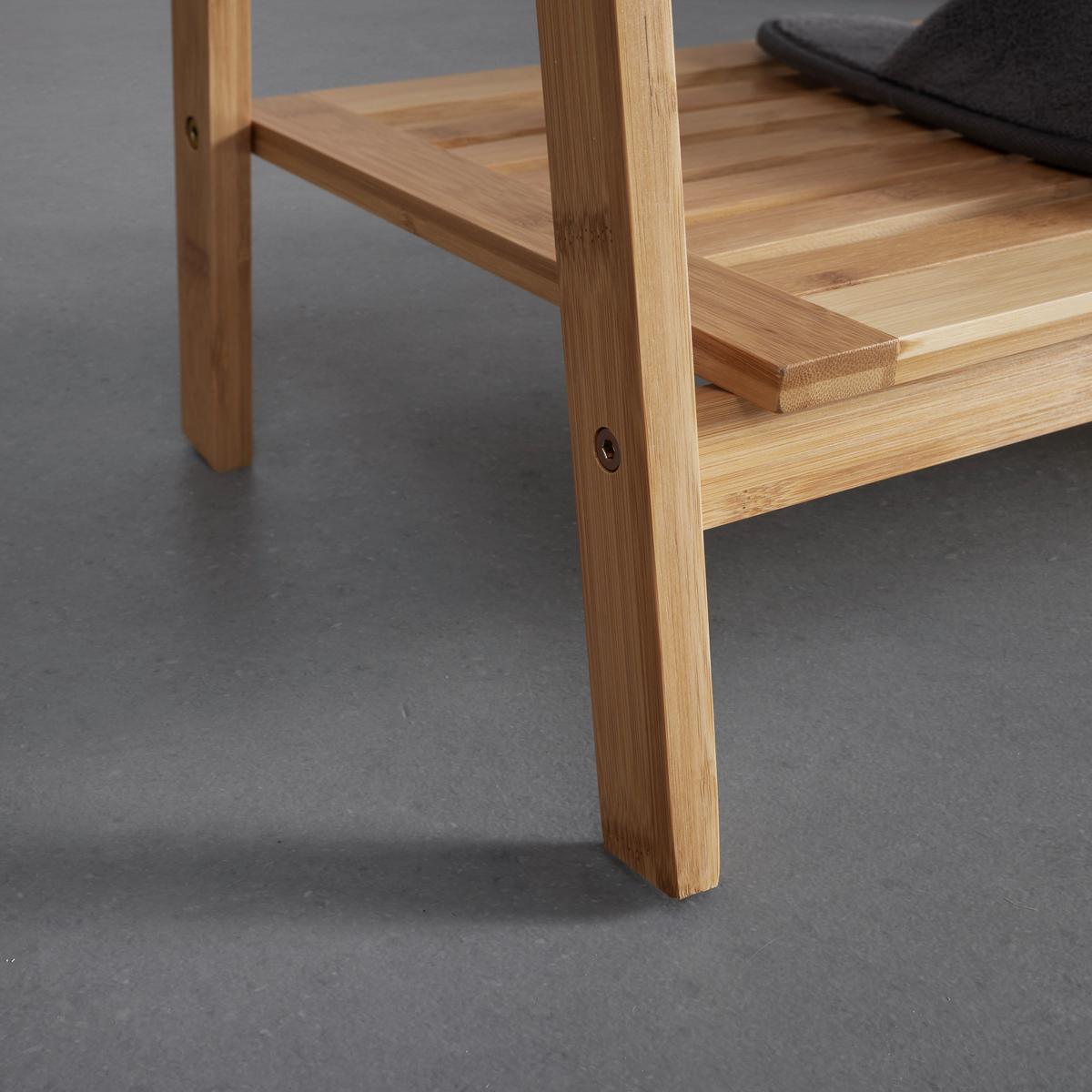 Držák na ručníky BONNY přirodní barvy - přírodní barvy, Moderní, přírodní materiály (53/153/31cm) - P & B