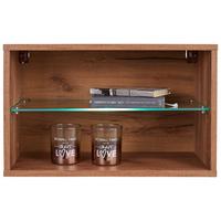 Függesztett Elem Avensis New Typ144 - tölgyfa színű, Konventionell, faalapú anyag/üveg (56/34/25cm) - Luca Bessoni