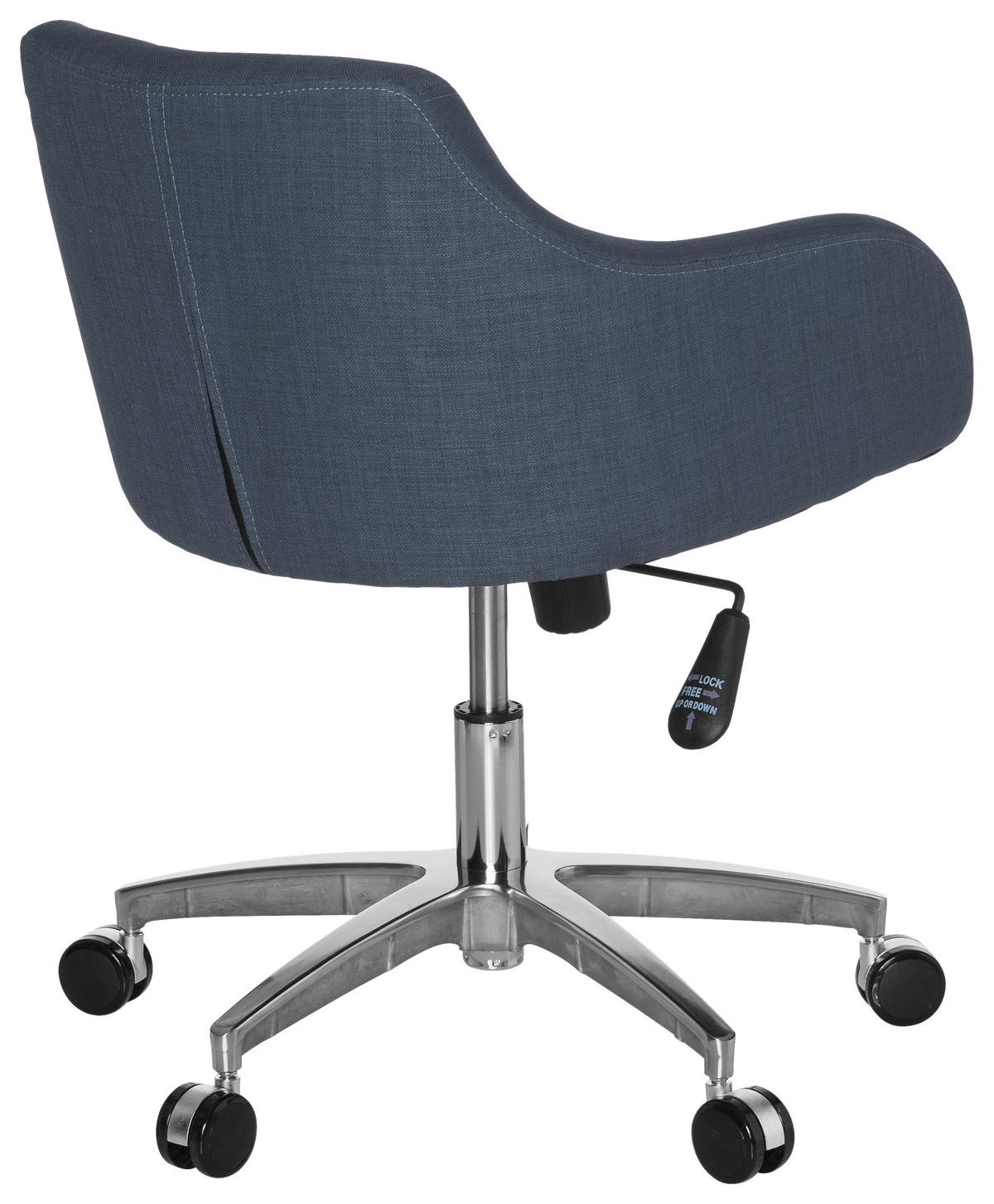 Drehstuhl Solao 100 Dunkelgrau - Dunkelgrau, MODERN, Kunststoff/Textil (55/86/41cm) - MID.YOU