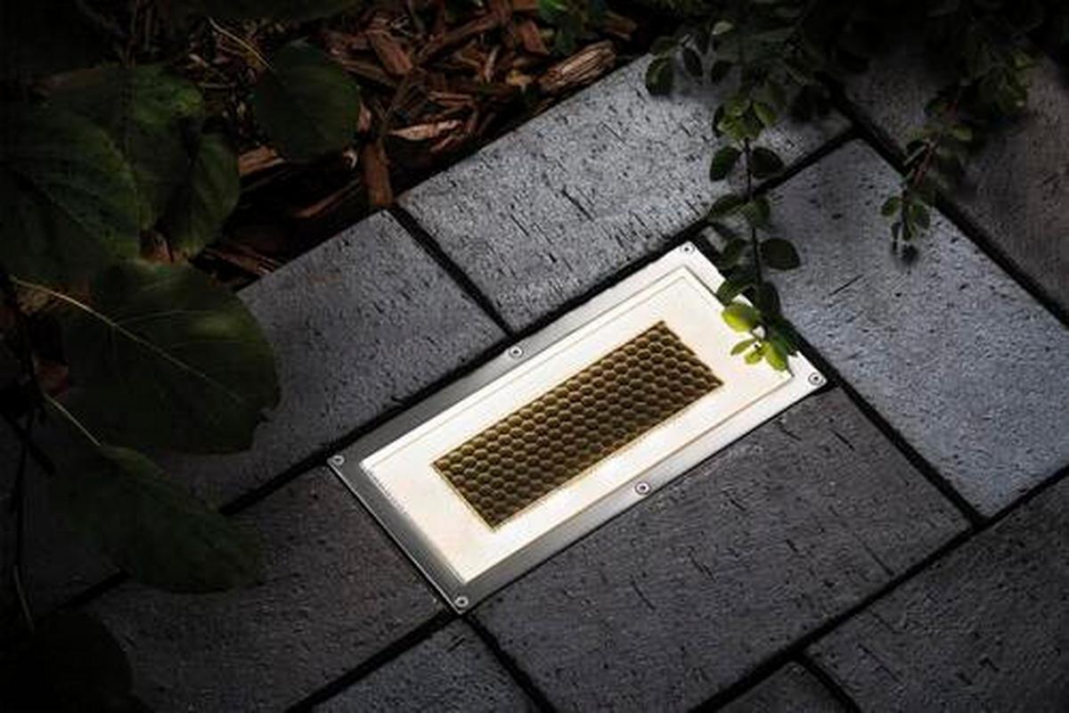 Solarleuchte Klar/Edelstahl 1xled Warmweiß H: 5,1cm - Klar/Edelstahlfarben, Basics, Metall (20/5,1/10cm) - Paulmann