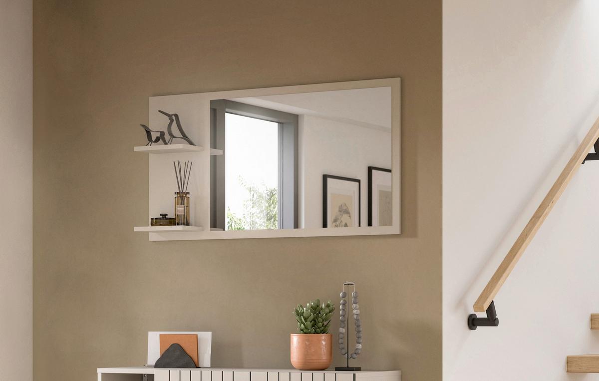 Spiegel Station Kaschmir B: 106cm - Kaschmir, Design, Holzwerkstoff (106/55/16cm) - MID.YOU