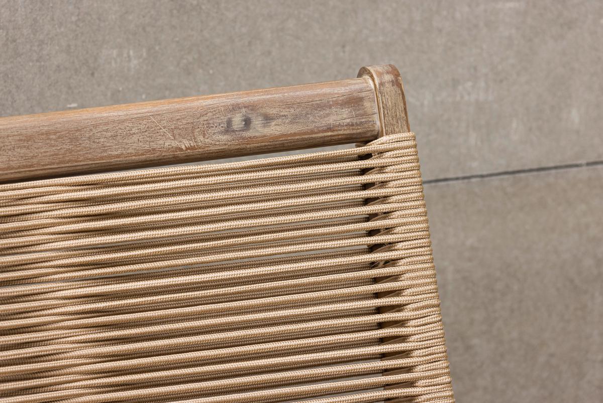 Loungesessel Peter Aus Akazienholz/textil - Braun, KONVENTIONELL, Holz/Textil (68/88/72cm) - Gardenson