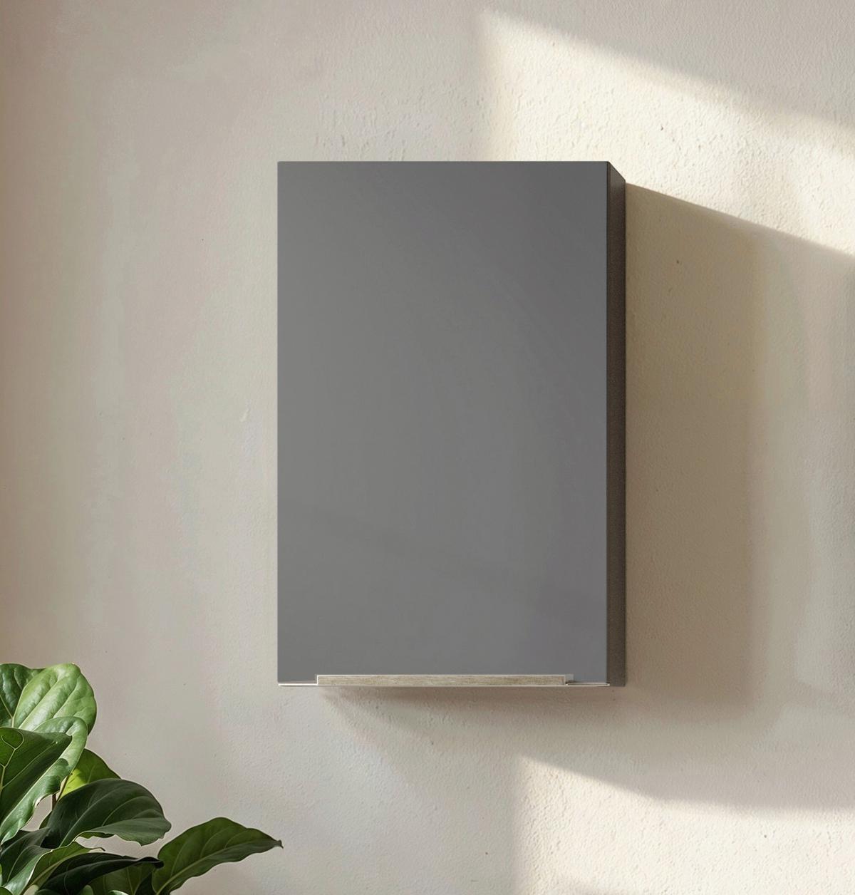 HÄNGESCHRANK Verona Grau/Weiß B: 40cm - Weiß/Grau, Trend, Holzwerkstoff (40/64/20cm) - Held