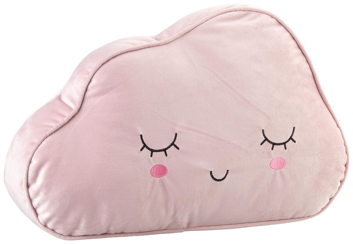 DEKORAČNÝ VANKÚŠ Claudia, 45/29/6 cm - ružová, Konventionell (45/29/6cm) - Modern Living