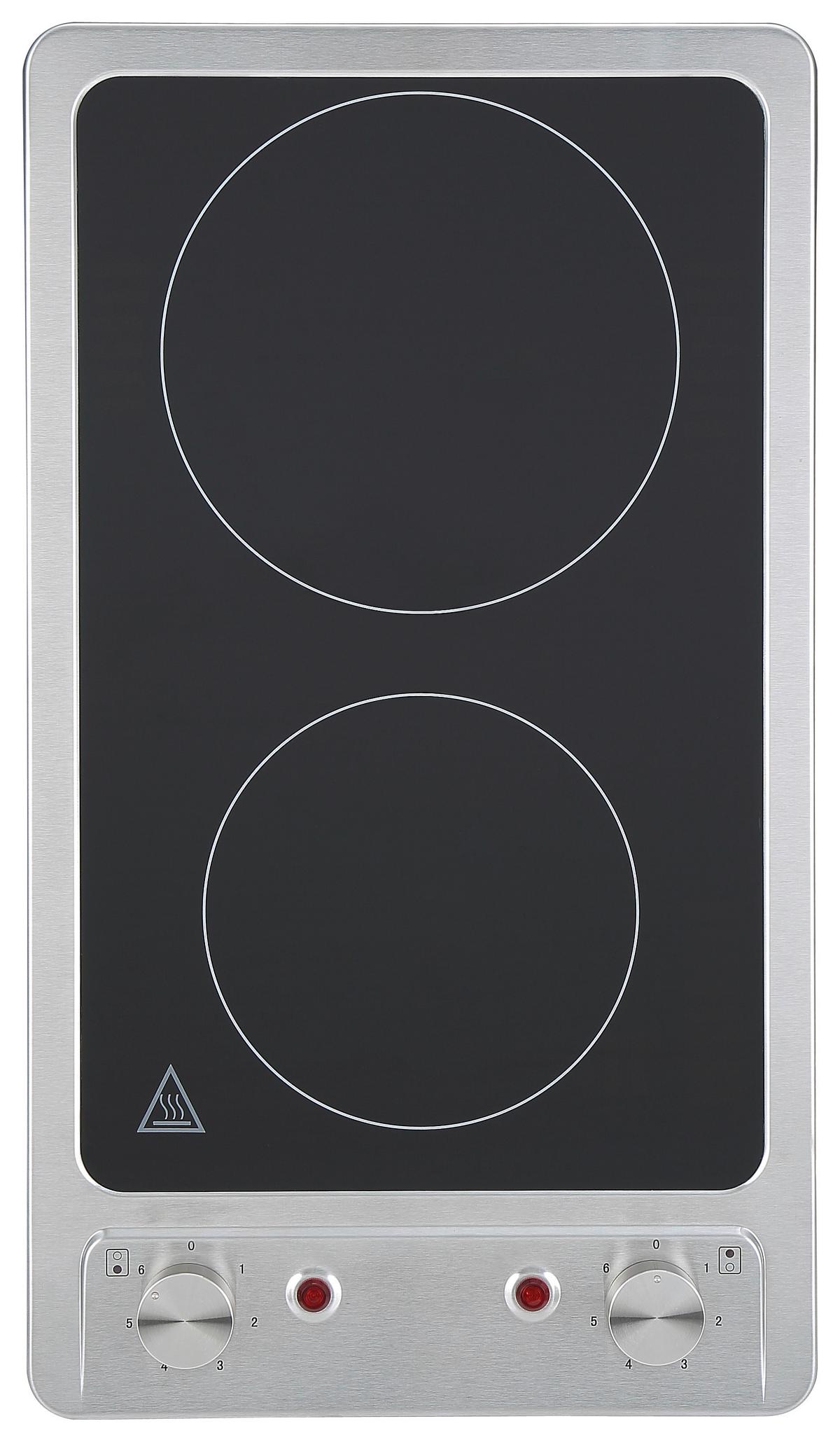 Miniküche Economy mit Geräten 150 cm Grau/Nussbaum Dekor - Nussbaumfarben/Weiß, Basics, Holzwerkstoff (150cm) - Respekta