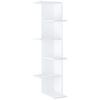 Eckreal Balos Weiß B: 37 cm - Weiß, LIFESTYLE, Holzwerkstoff (37/140/37cm) - MID.YOU