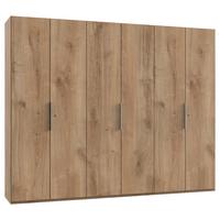 Drehtürenschrank 300 Cm Level, Eiche Dekor - Eichefarben, MODERN, Holzwerkstoff (300/236/58cm) - MID.YOU