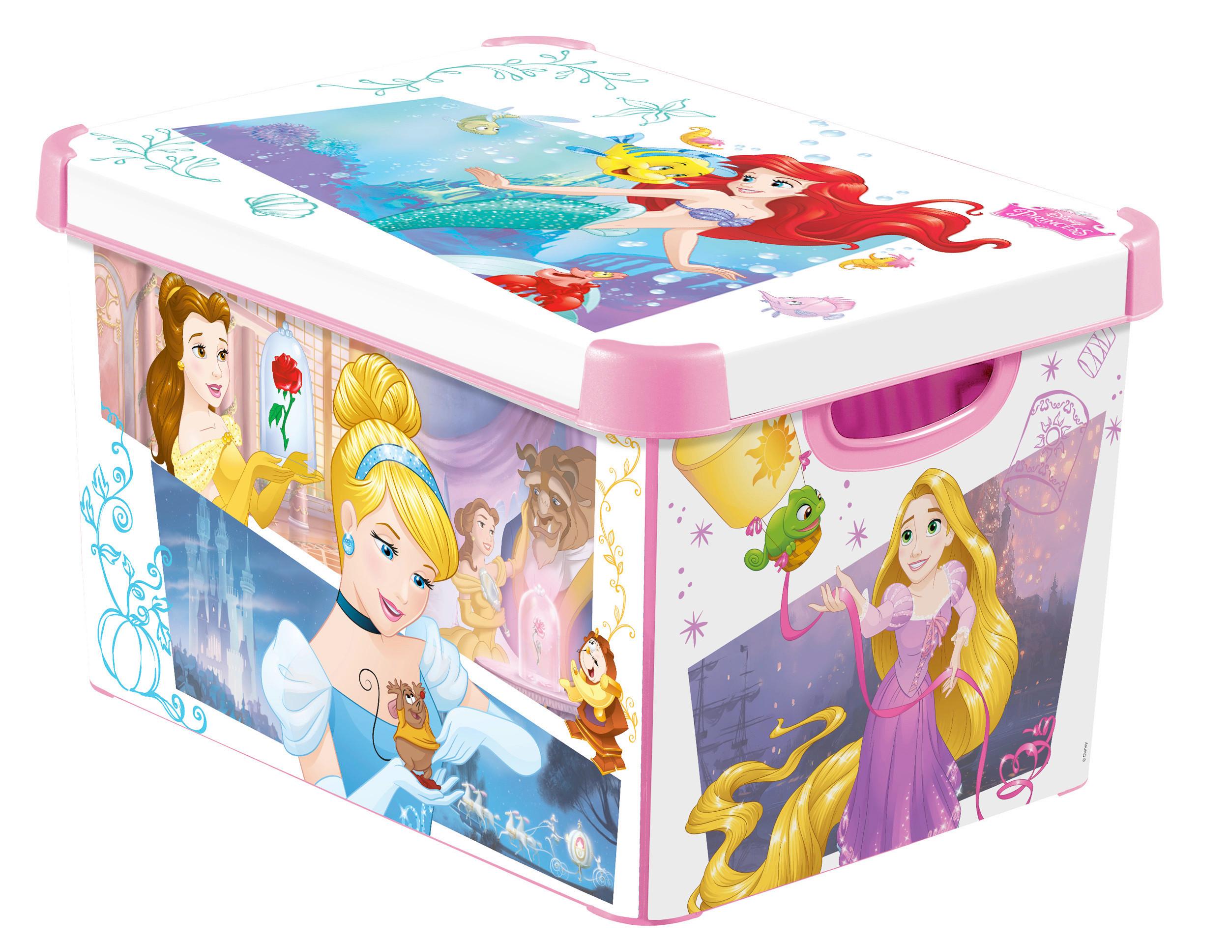 Úložný box PRINCESS - Moderní, plast (39,5/24/29,5cm)