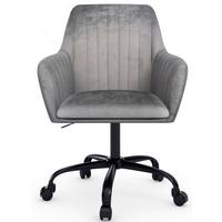 DREHSTUHL Perry Grau B: 58cm - Schwarz/Grau, Design, Textil/Metall (58/78/54cm) - MID.YOU