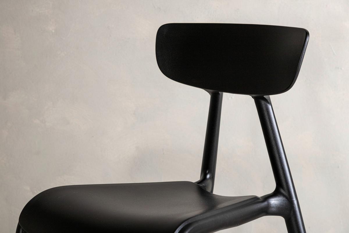 Stuhl-Set Ursholmen - Schwarz, Design, Kunststoff (49/79.5/54cm) - Livetastic
