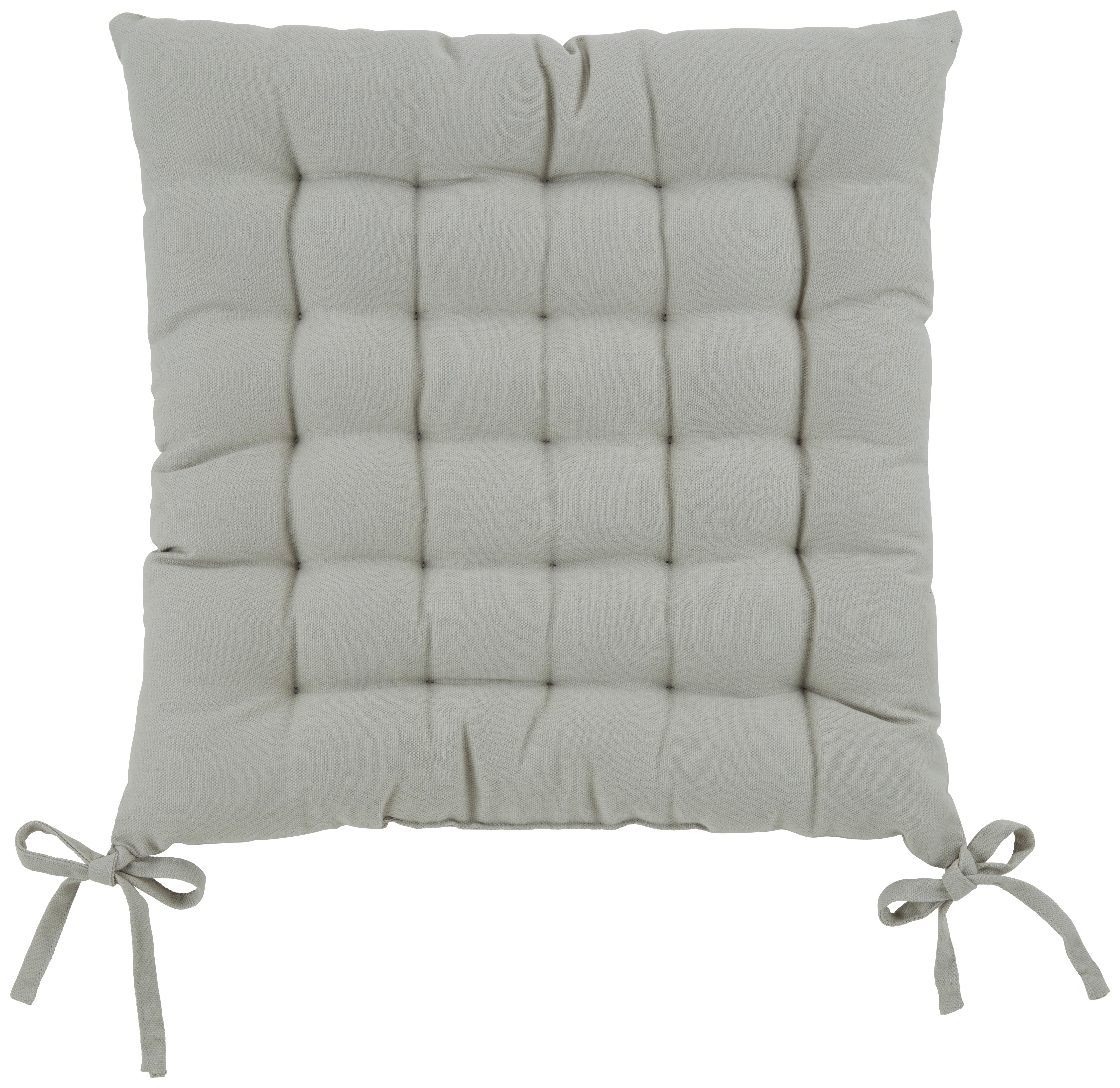 Sedací Polštář Anke, 40x40cm - šedá, textil (40/40cm) - Modern Living