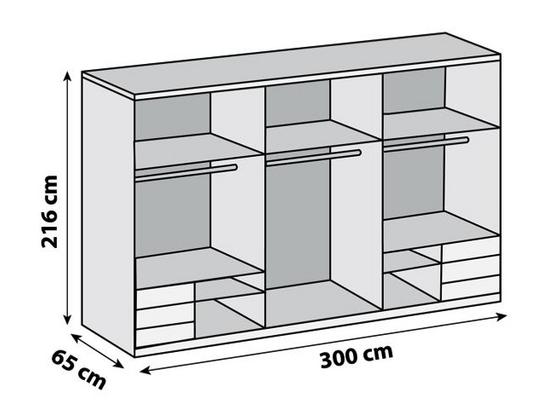 Schwebetürenschrank