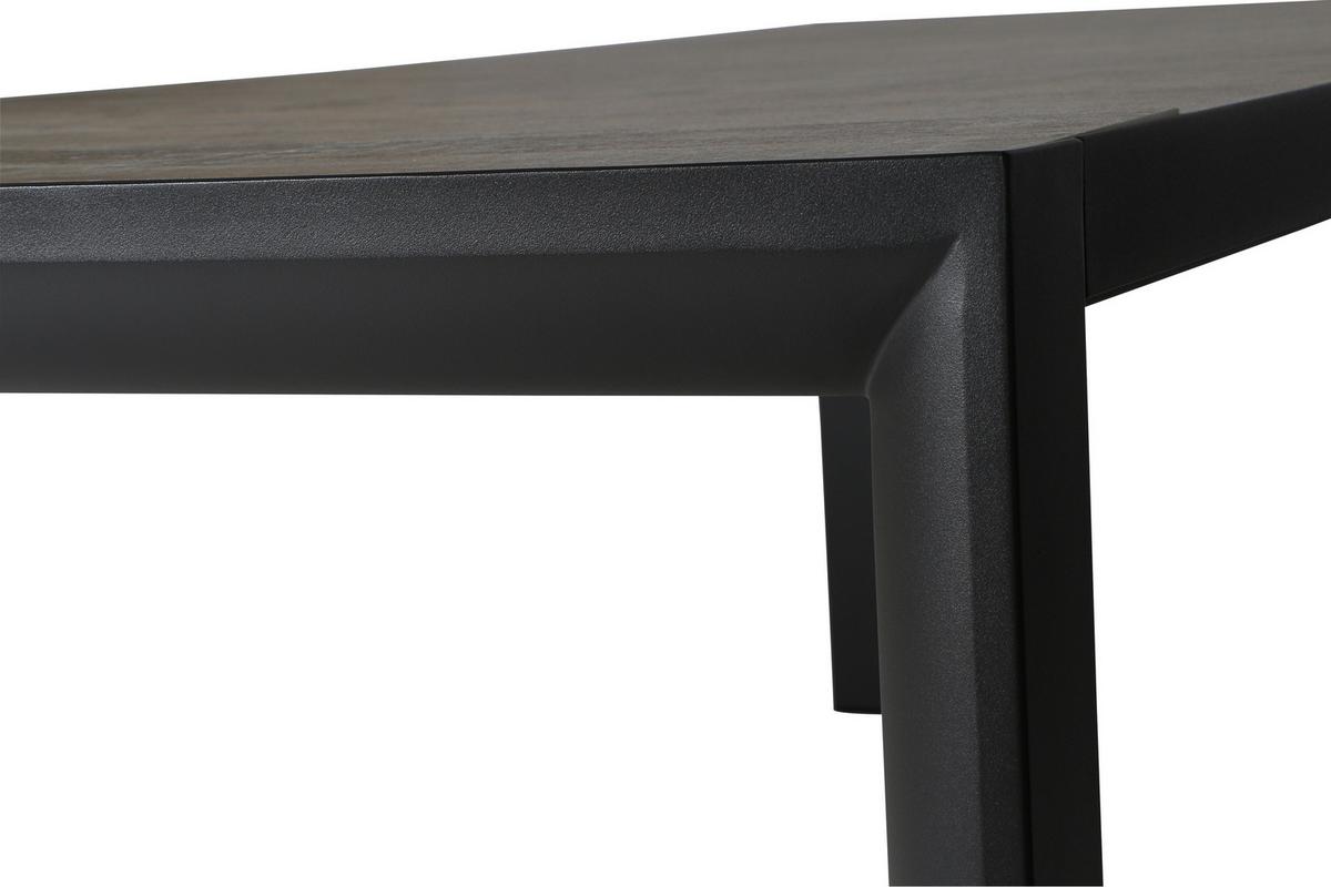 Gartengarnitur Velia 5-Teilig Metall/Textil/Keramik - KONVENTIONELL - Siena Garden