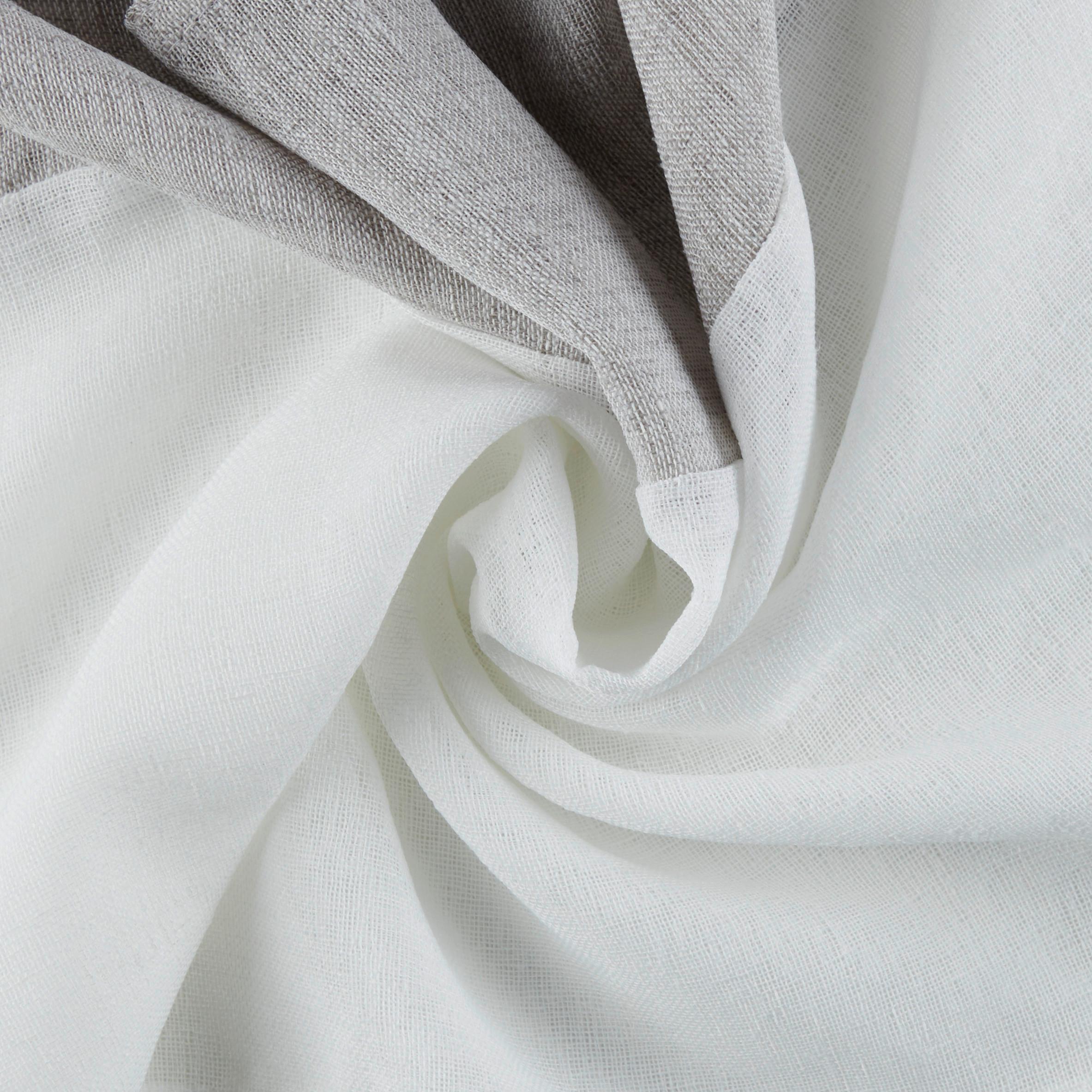 KRÁTKA ZÁCLONA MESH - biela, Modern, textil (145/50cm) - Modern Living