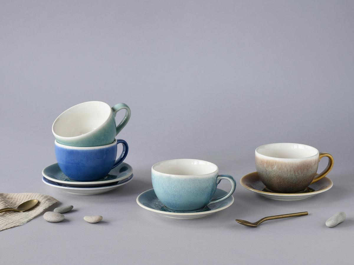 Tassenset Caldera Mix Multicolor L: 30 cm - Multicolor, Basics, Keramik - Creatable