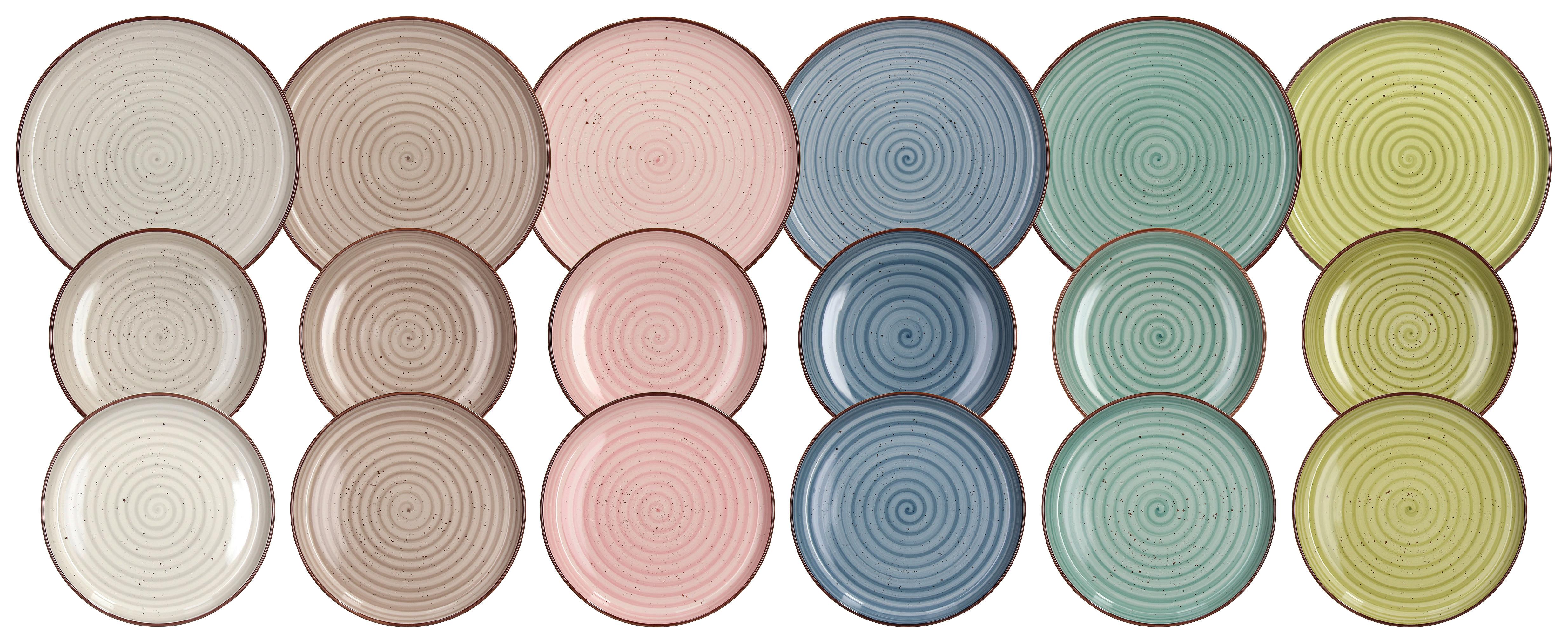 Tafelservice Amelia - Multicolor, Design, Keramik - Luca Bessoni