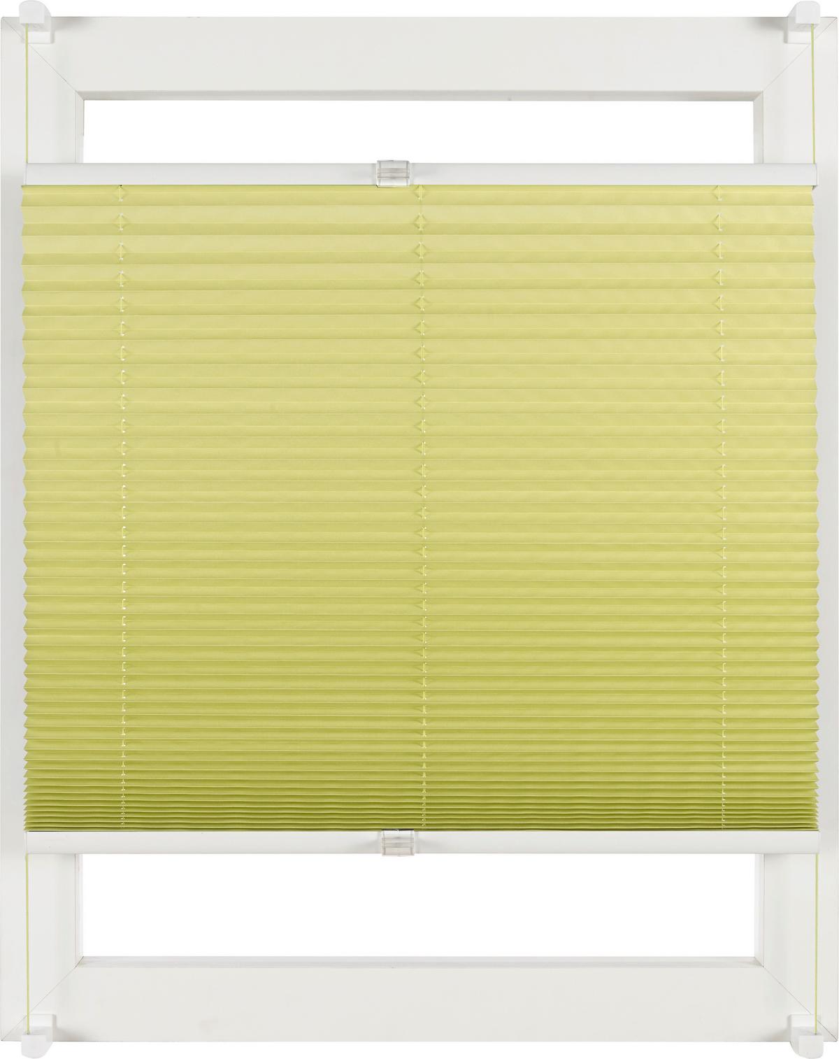 Plissee Grün B: 60 cm - Grün, Design, Textil (60/130cm) - Homeware