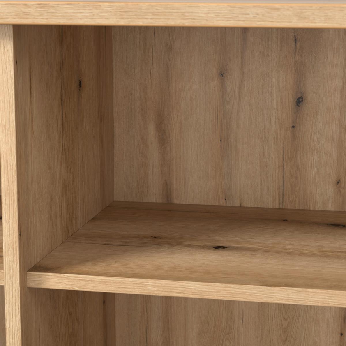 Phonotisch Hong Kong Eichefarben Kaschmir B: 160 cm - Kaschmir/Eichefarben, Trend, Holzwerkstoff (160/71,9/37,5cm)