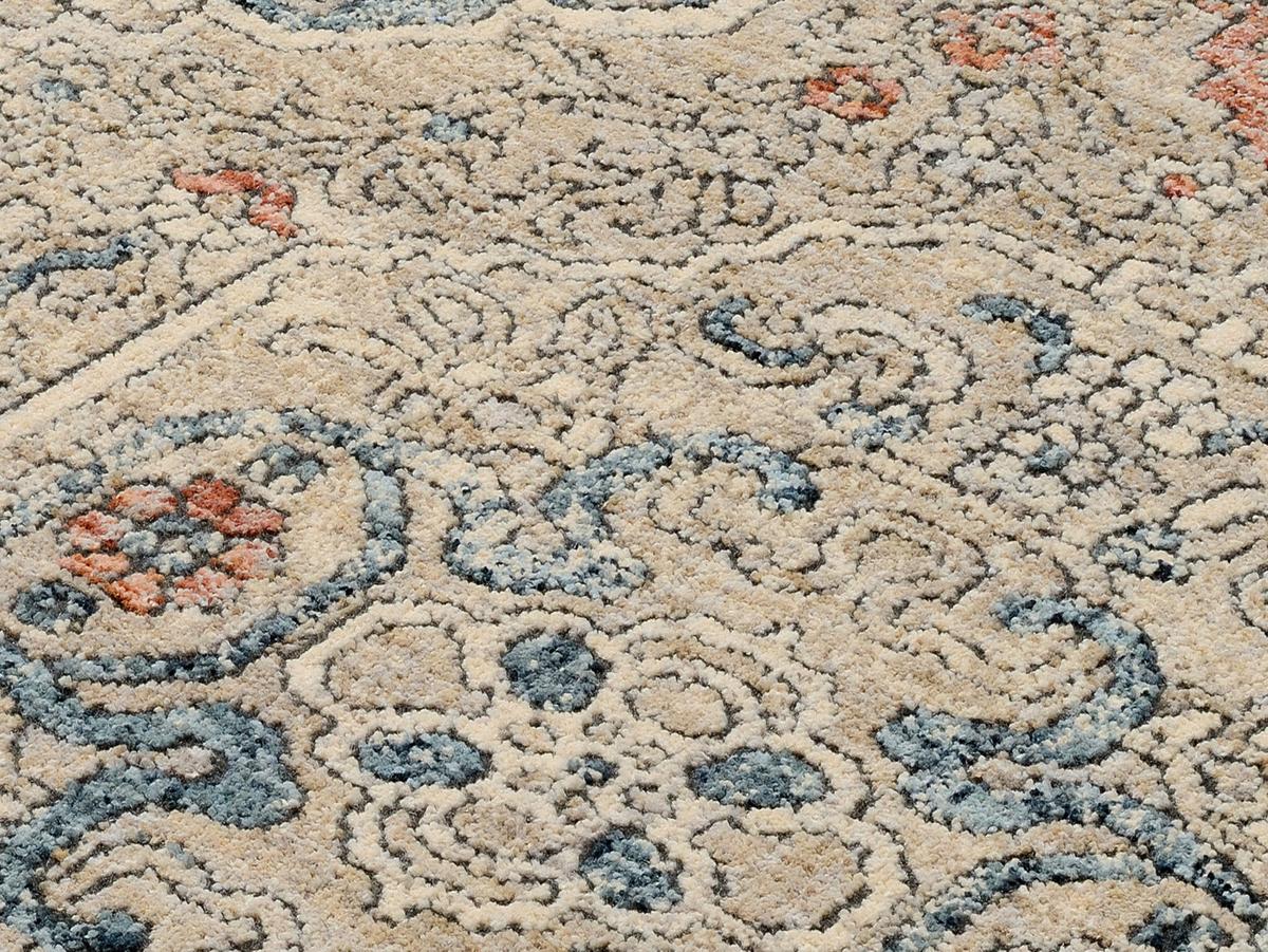 Orientteppich Grand Fashion 02 - Blau/Grau, Design, Textil (120/180cm) - Cazaris