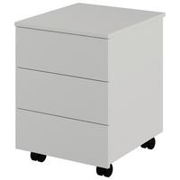 Kontajner na kolieskach ALEXO - biela, Modern, kompozitné drevo (42/55,7/47,4cm)