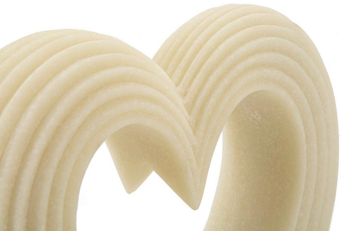 Skulptur Kunststoff, Weiß - Basics, Kunststoff (21/19/6cm)