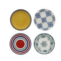 Dessertteller Ella - Blau/Dunkelgrün, MODERN, Keramik (19cm) - Luca Bessoni