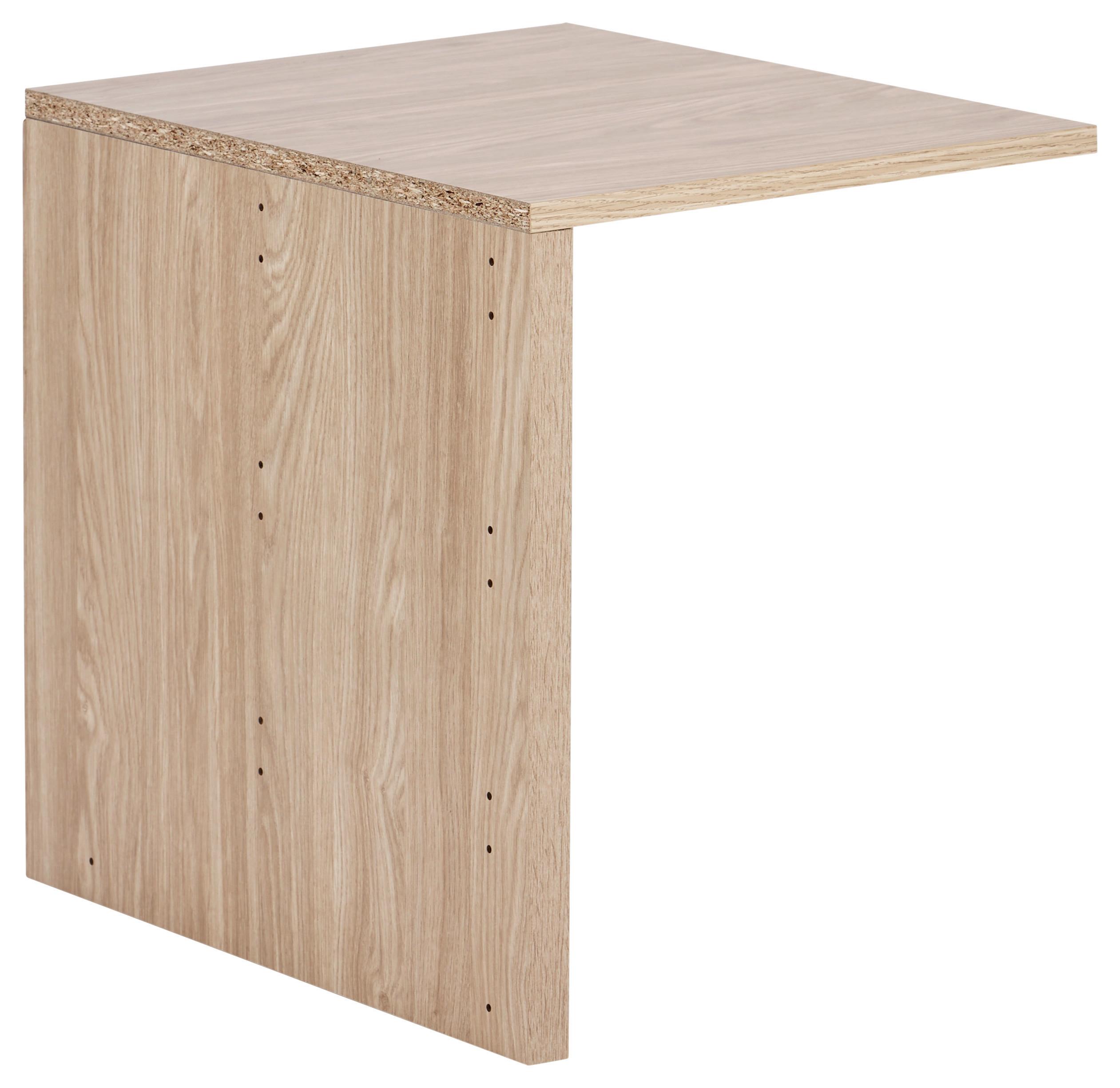 Inneneinteilung Kleiderschrank Unit Eichef., Für 3 Schubladen - Eichefarben, MODERN, Holzwerkstoff (46,5/52/54,4cm) - Ondega