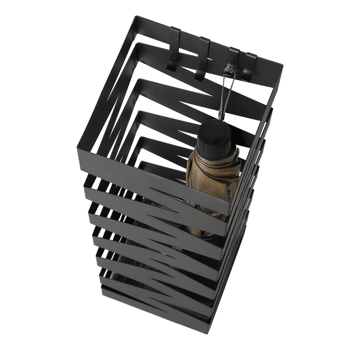 STOJAN NA DÁŽDNIKY TYP: LUC16B - čierna, Trend, kov (15.5/49/15.5cm) - Boxxx