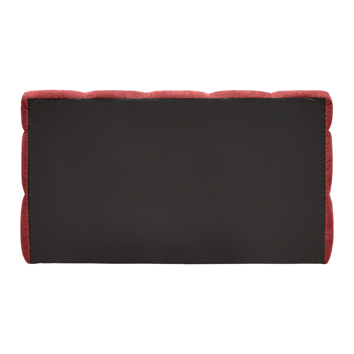 Čalúnená posteľ MONTE 120x200, červená - čierna/červená, Konventionell, textil/plast (120/200cm) - Based
