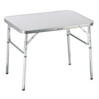 Campingtisch Weiß, Faltbar - Weiß, Basics, Metall (55/7,5/3cm)