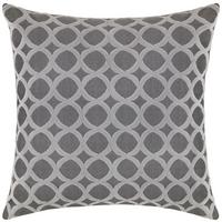 Potah na polštář Circle, Š/D: 48/48cm - šedá, Basics, textil (50/50cm) - Premium Living