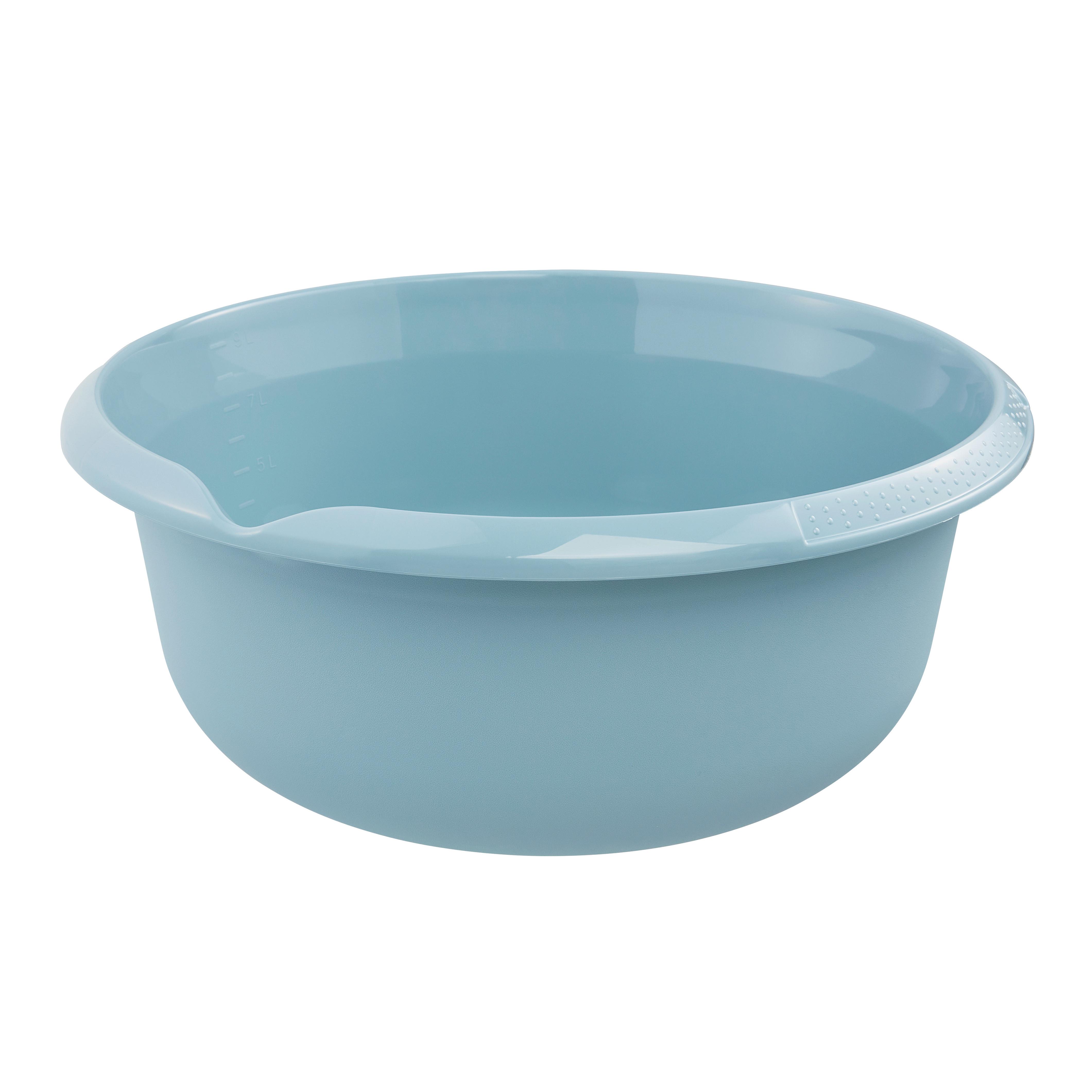 Mosdótál Björk - kék, Basics, műanyag (36/15cm)