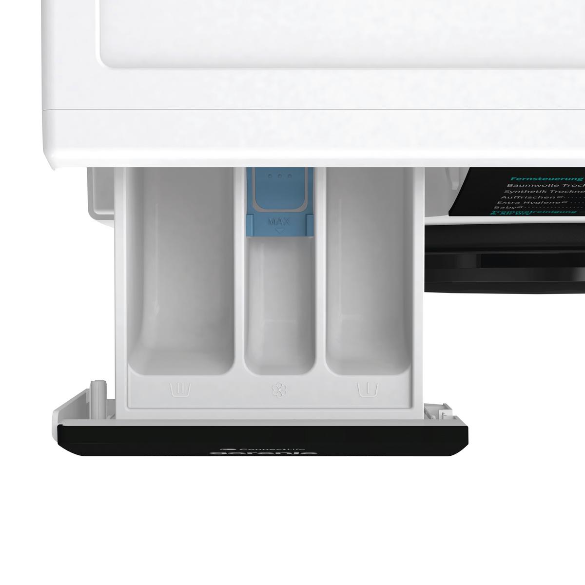 Waschtrockner WD2Pa1x64adw/At 10kg Waschen, 6kg Trocknen - Schwarz/Weiß, Basics, Glas/Kunststoff (59,5/84,5/61cm) - Gorenje