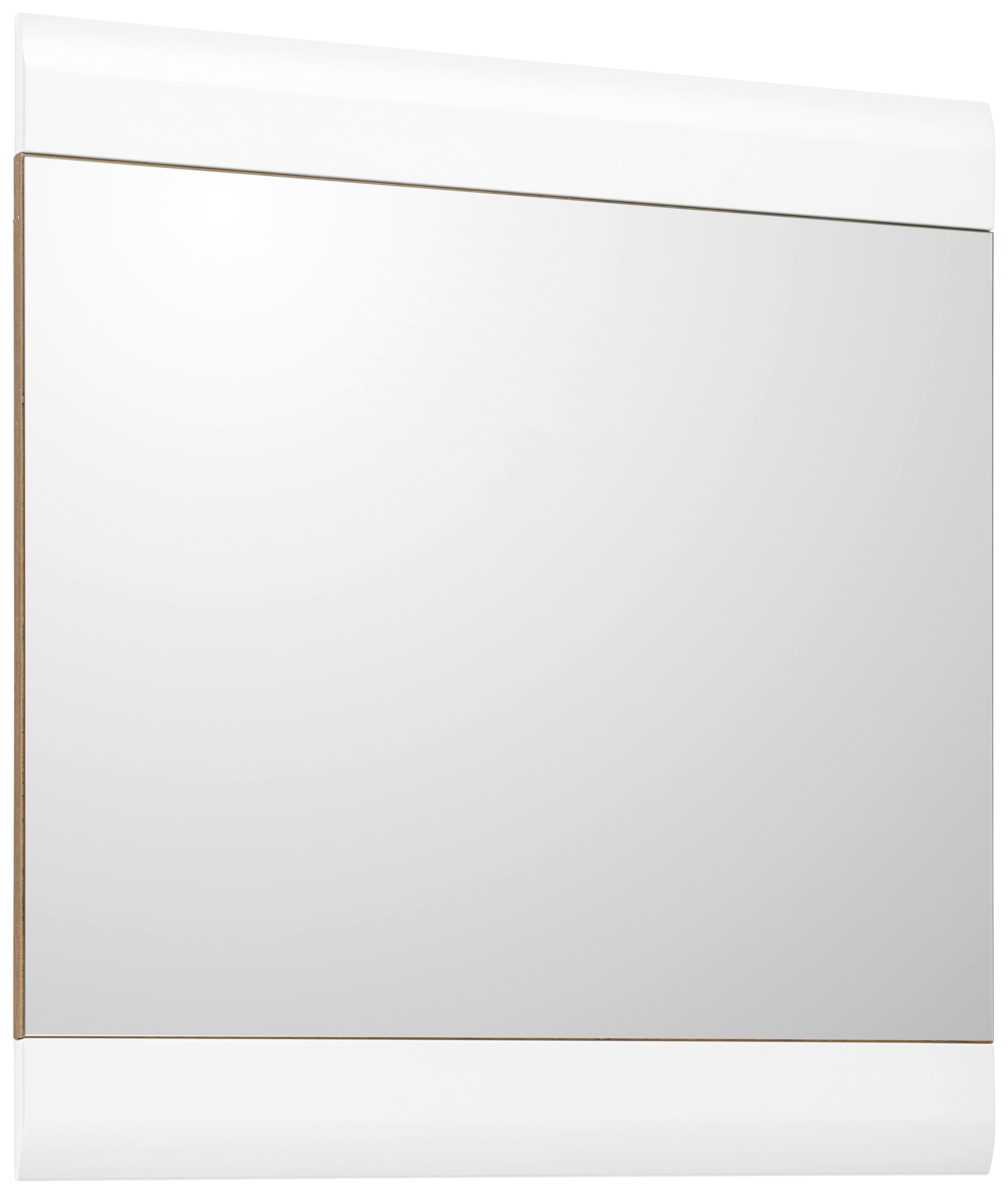Zrkadlo AURIS - biela, Modern (85/90/2cm) - Luca Bessoni