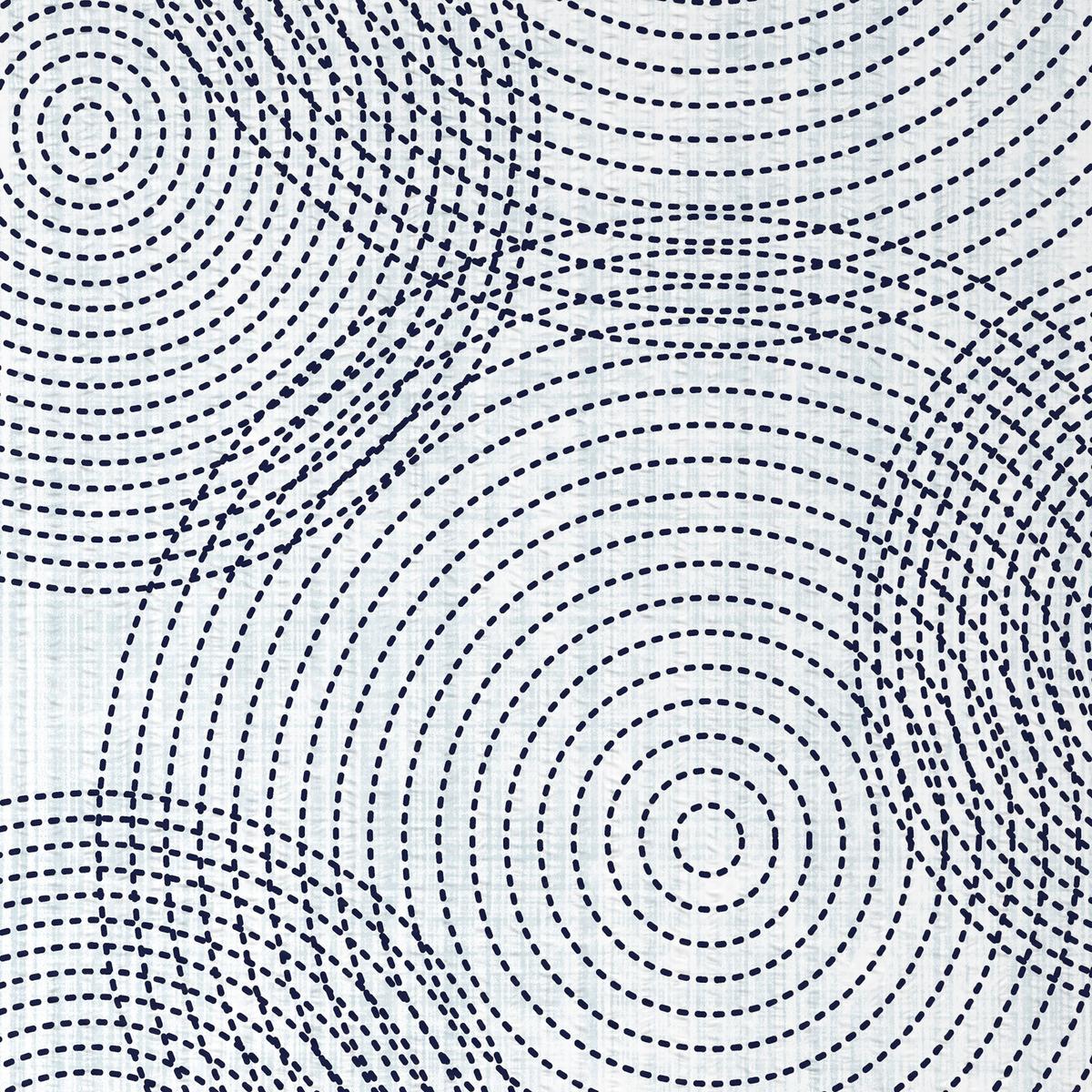 Bettwäsche Tilda - Blau/Schwarz, MODERN, Textil - Luca Bessoni
