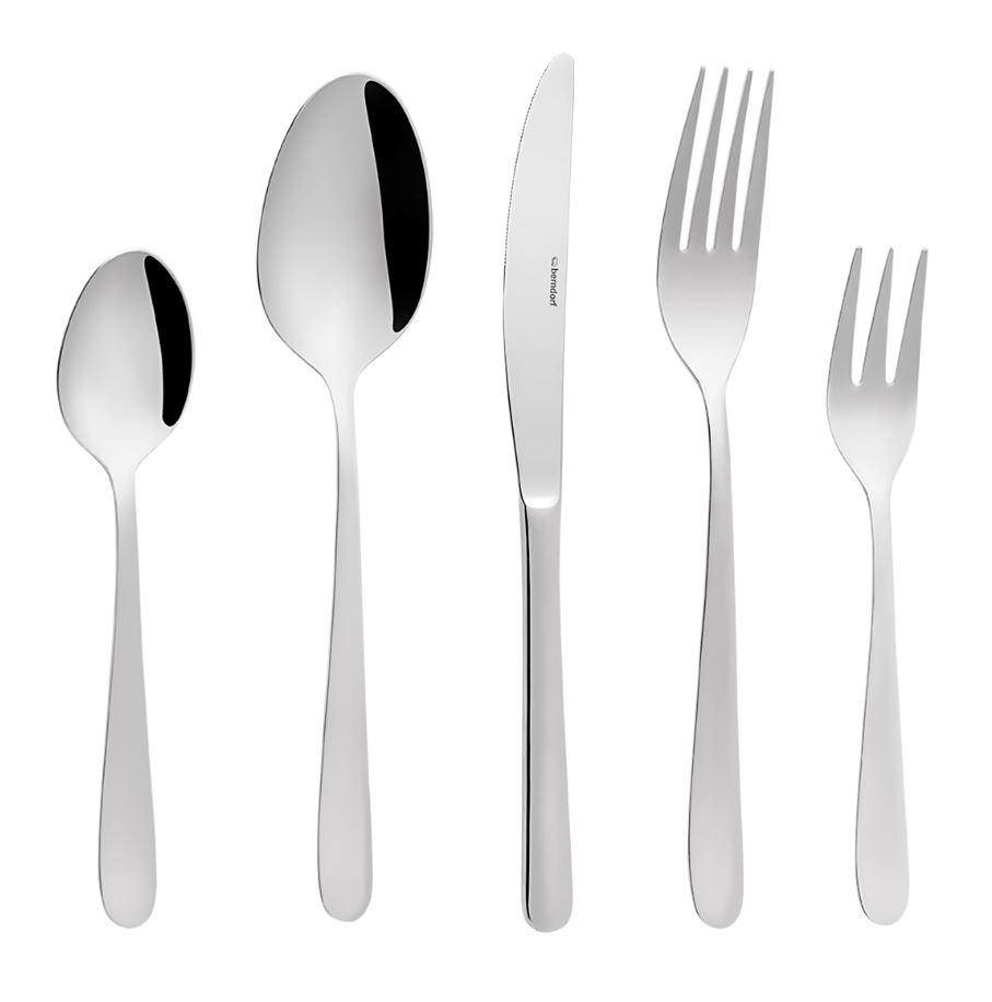 Besteckset 30-teilig Winnipeg Nc Für 6 Personen - Silberfarben, MODERN, Metall - Berndorf