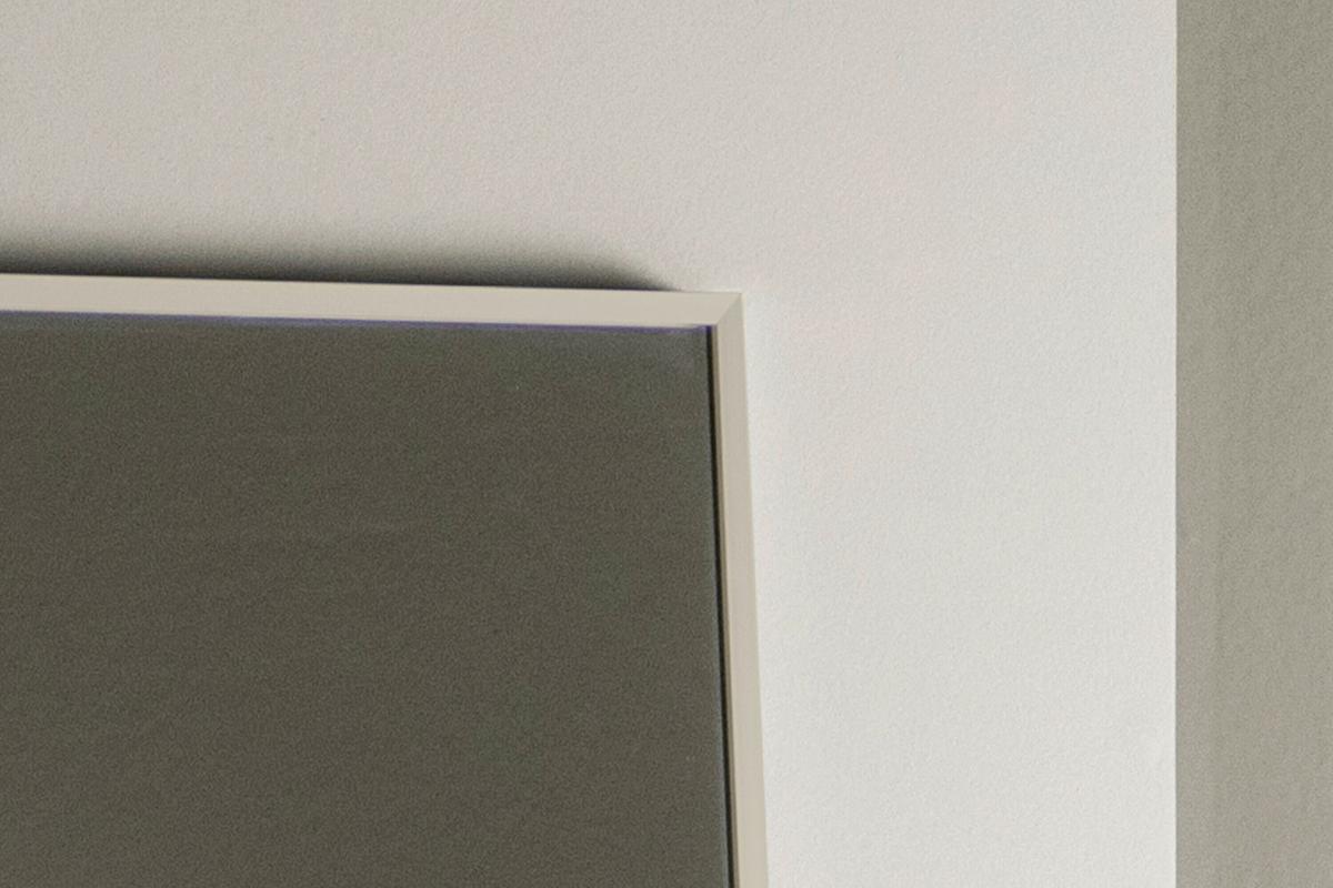 Spiegel Orlando B: 85cm - Beige, MODERN, Glas/Metall (85/190/3cm) - Livetastic