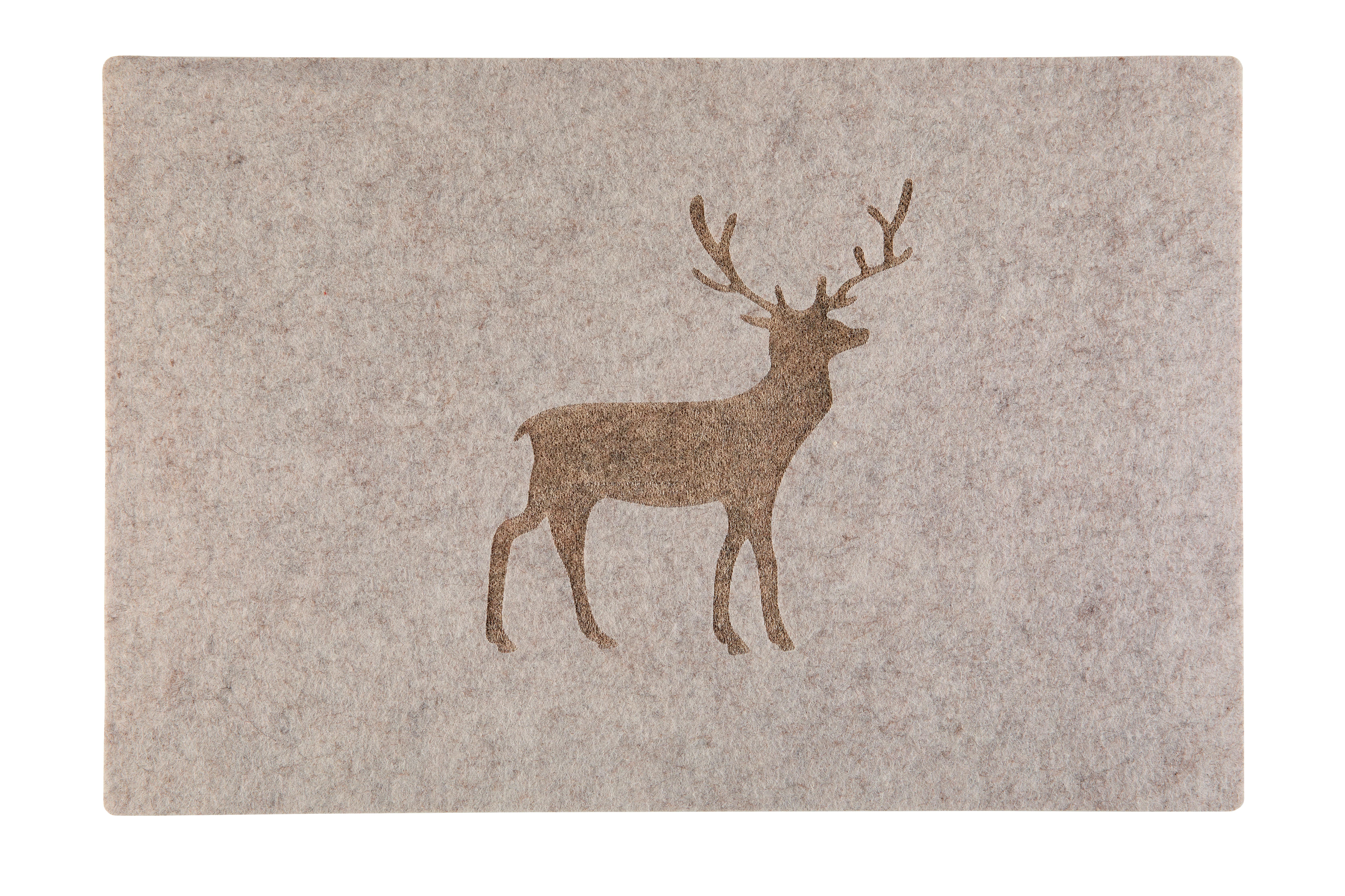 TISCHSET DEER - ROMANTIK / LANDHAUS, Textil (30/45cm) - James Wood