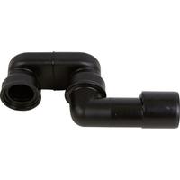 Montageset Für Badewanne - Silberfarben/Schwarz, KONVENTIONELL, Metall