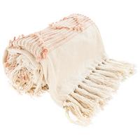 Decke Bohist 225 Naturfarben B: 130 cm - Naturfarben, KONVENTIONELL, Textil (130/170cm)