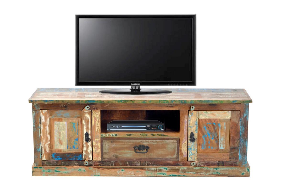 LOWBOARD Multicolor B: 140cm - Multicolor, Design, Holz (140/50/40cm) - MID.YOU