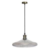 Pendelleuchte 50101272 Chester - Schwarz, KONVENTIONELL, Glas/Metall (30/30/90cm)