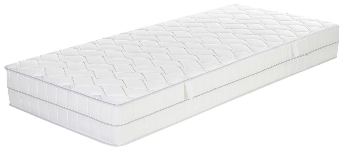 Kaltschaummatratze Air Deluxe 100x200 Cm H2/h3/h4 H: 19 Cm - Weiß, Basics, Textil (100/200cm) - MID.YOU