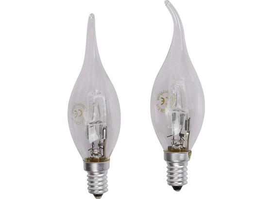 Halogen-Leuchtmittel 600 lm, E14, C, 2 Stück - Klar, KONVENTIONELL (3,5/12cm) Halogen-Leuchtmittel 600 lm, E14, C, 2 Stück - Klar, KONVENTIONELL (3,5/12cm)