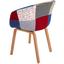 Stuhl Patchwork Style - Multicolor/Naturfarben, MODERN, Holzwerkstoff/Kunststoff (59/81/55cm) - Ombra Stuhl Patchwork Style - Multicolor/Naturfarben, MODERN, Holzwerkstoff/Kunststoff (59/81/55cm) - Ombra
